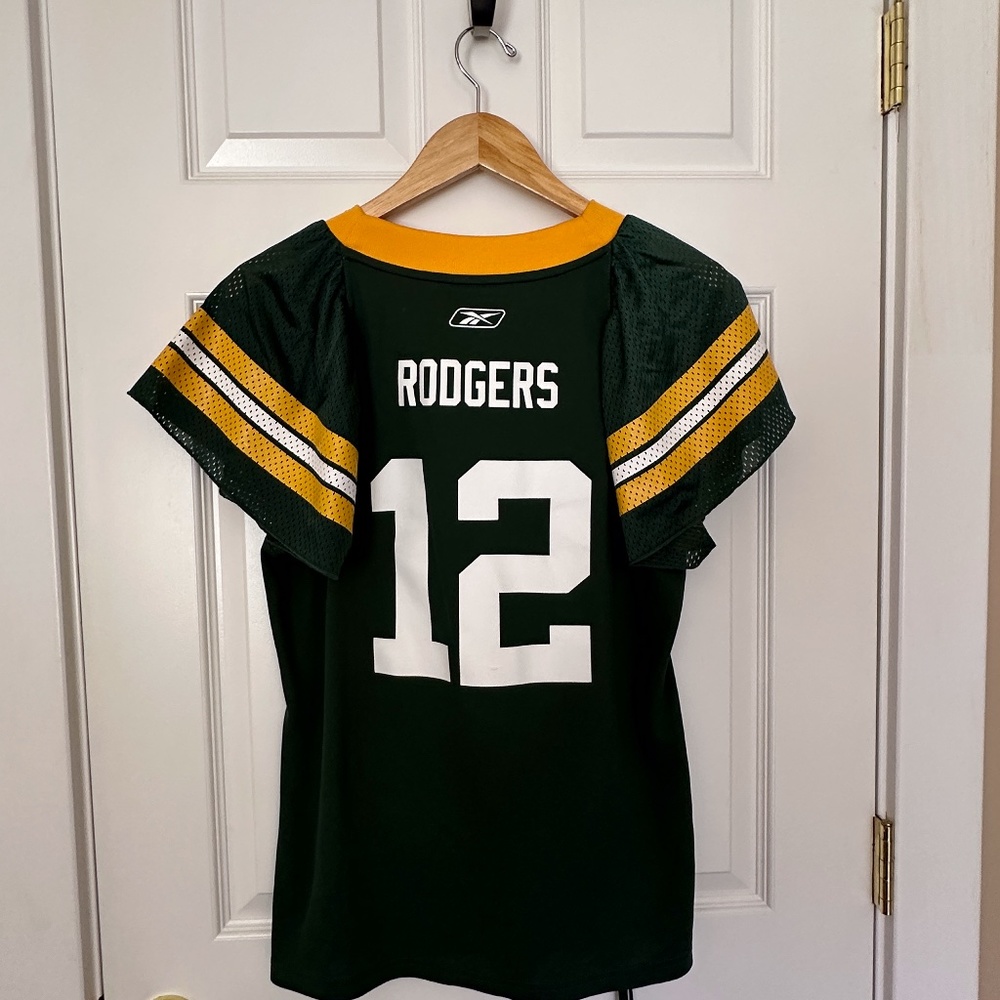 Green Bay Packers Aaron Rogers Jersey by Reebok for the NFL